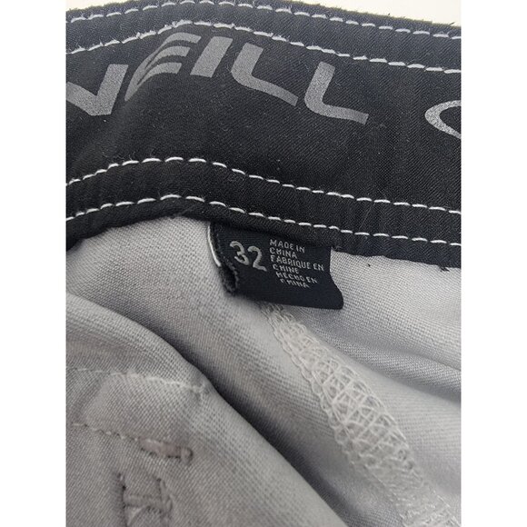 O'Neil Boars Shorts Size 32 Men's Red White Blue Drawstring Waist Pockets - Picture 5 of 7